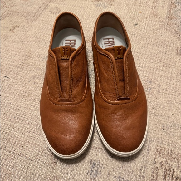 Frye Maya CVO Slip On 79191 Brown Leather - Picture 2 of 8